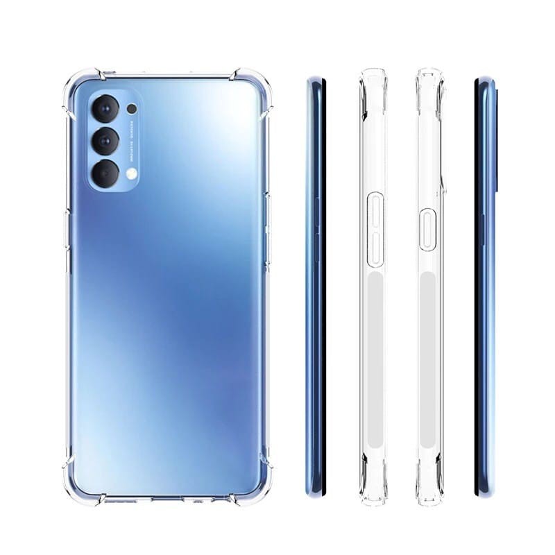 Anti Crack Oppo Reno 5 5G 6.43 inch Soft Case Anti Shock Jelly Tahan Benturan