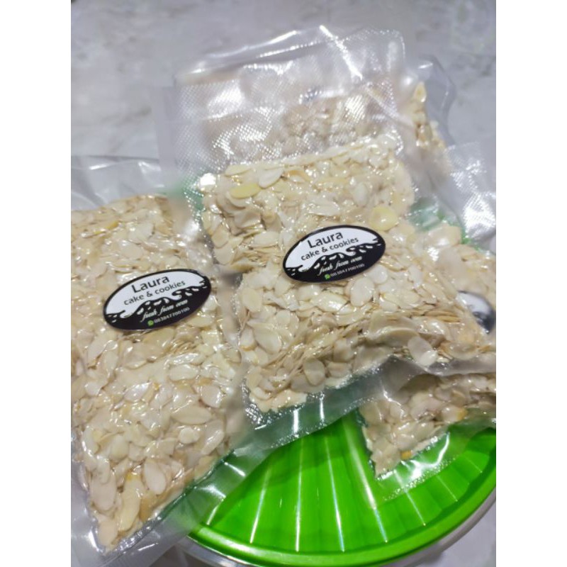 

TERMURAH DI SHOPEE ALMOND SLICE (IRIS) PREMIUM 250GR, 500GR DAN 1 KG