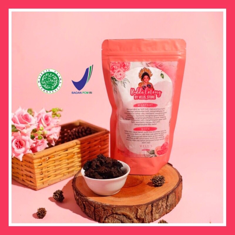 READY STOCK ( BPOM) LULUR BEDDA LOTONG VELLS BEAUTY | BY VELLY BEAUTY