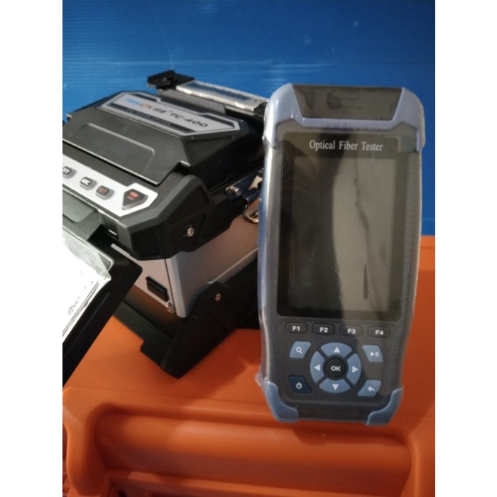 Fusion Splicer TEKCN TC-400 dengan Smart OTDR Mini