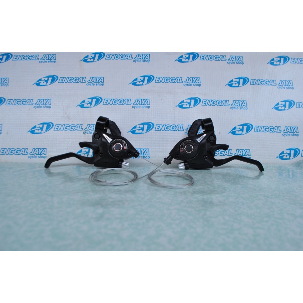 Handle Shifter Sepeda 3 X 8 Speed - Handle Drayer 24 Speed Compatible Shimano Altus Acera Alivio Deo