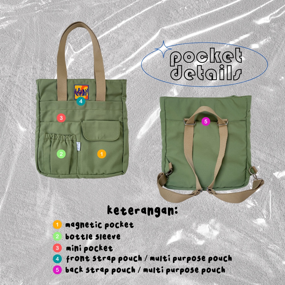 Gado-gado 2in1 TotePack