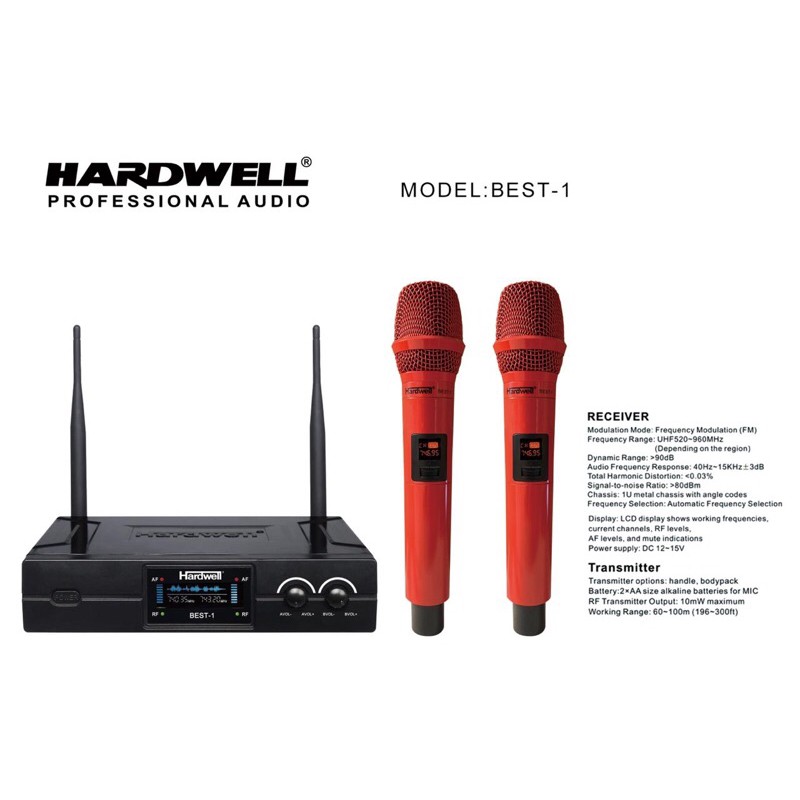 mic hardwell best 1 wireless handle original