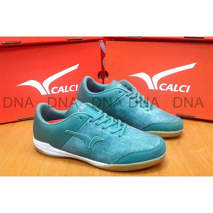 Sepatu Futsal / Sneakers Calci Dominion Green Jade Jeans ORIGINAL zuki store