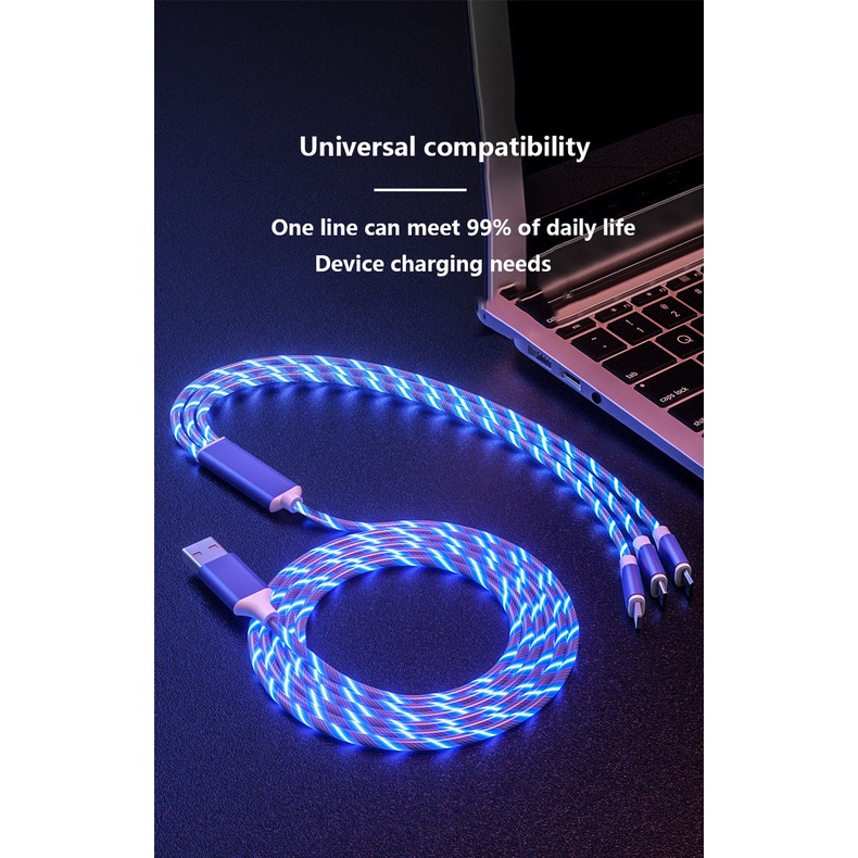 Kabel data / Charger Usb Tipe-C fast charging Untuk Apple / Android