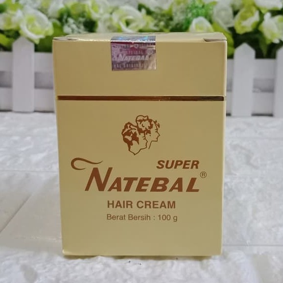 Natebal Hair Cream Super ( Minyak Rambut Penghitam Alami ) 100gr