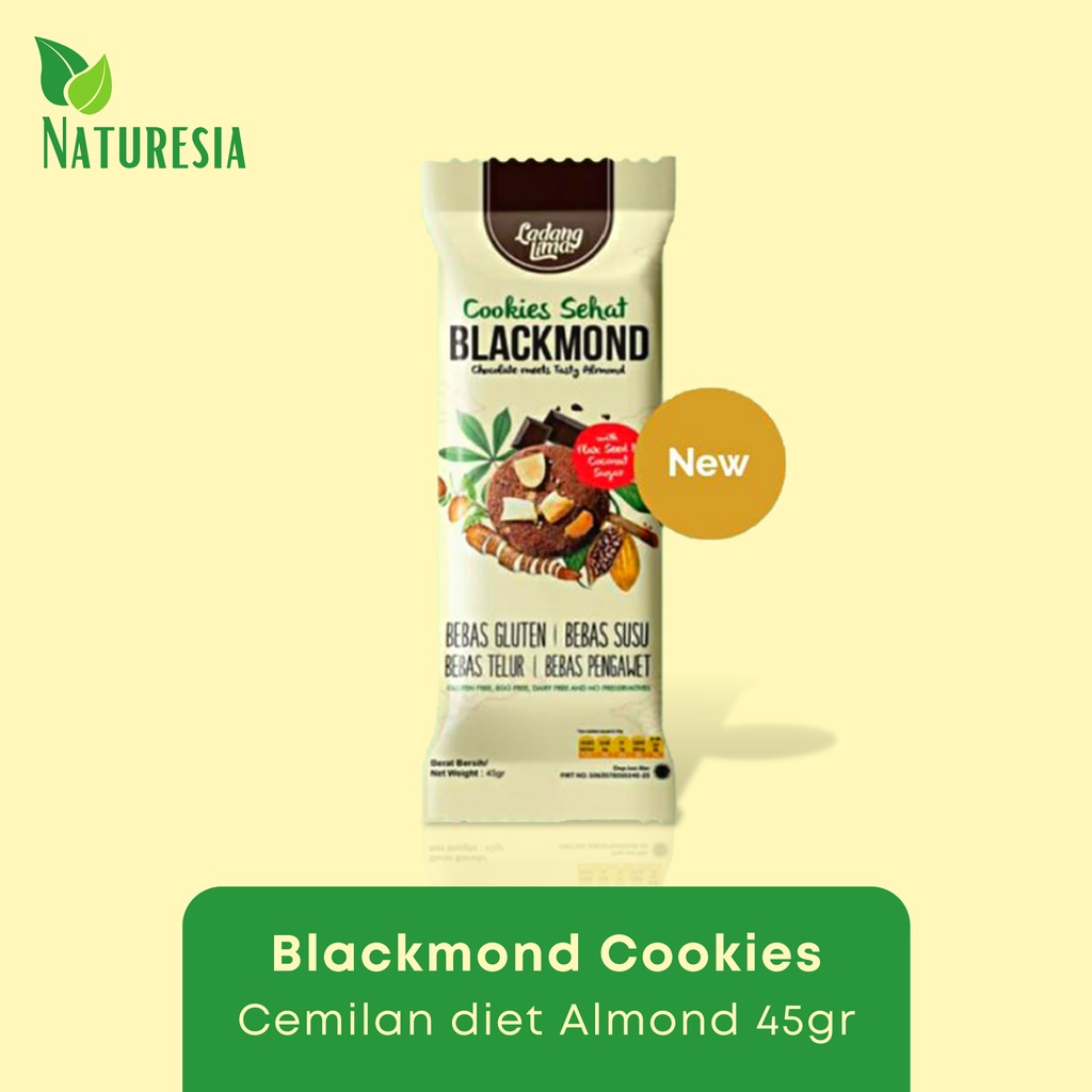 

Cemilan - snack - camilan sehat diet almond cookies crispy - Ladang Lima