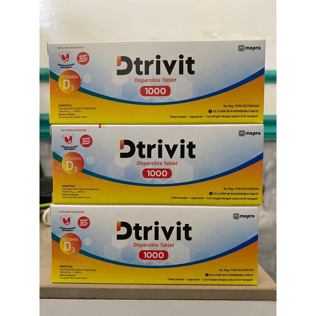 Dtrivit 1000 IU / Vitamin D3 1000 IU
