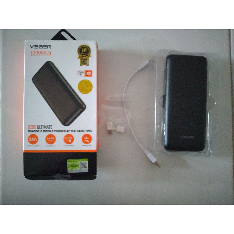 Power Bank Veger 20000mah
