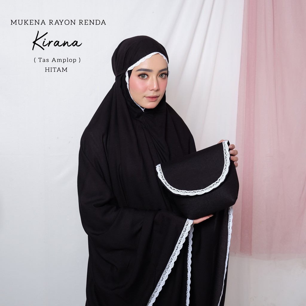 MUKENA BALI TASIK - MUKENA DEWASA RAYON RENDA KIRANA