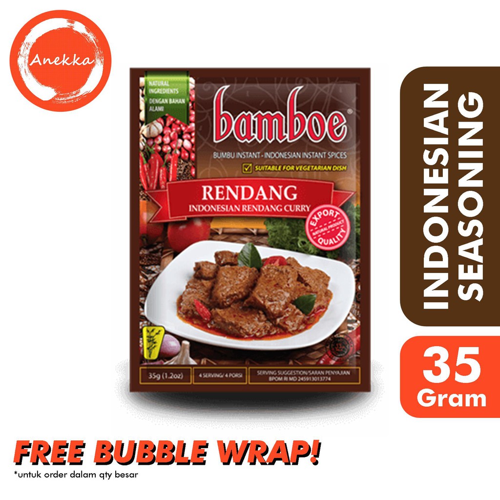 

Bamboe Instant Bumbu Rendang [Sachet 35gr]