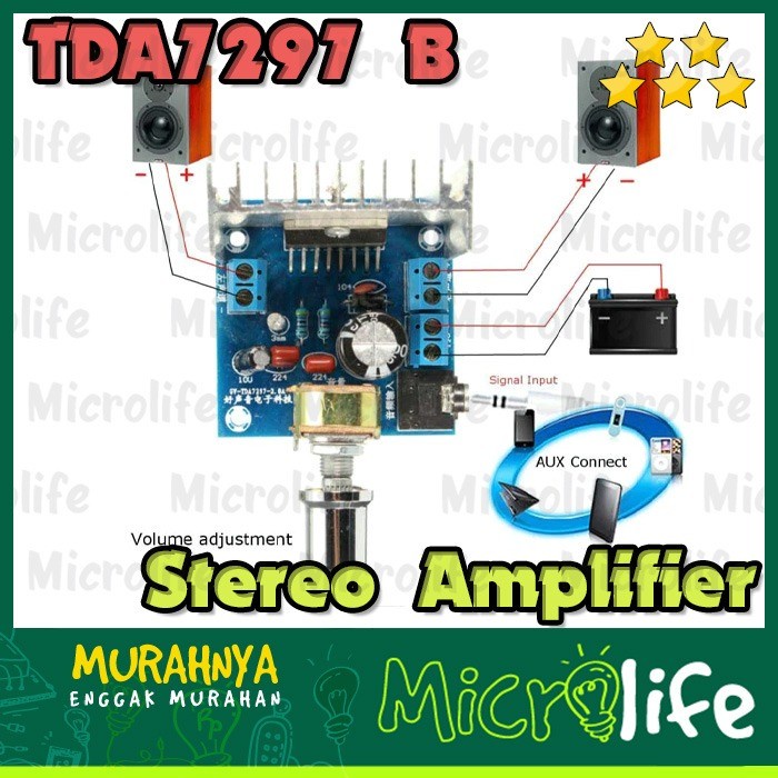 Audio Amplifier Board Module