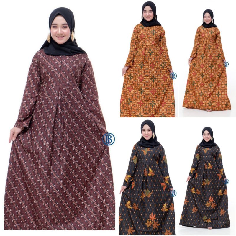 MS GAMIS BATIK SRIWEDARI MAXI BUMIL BUSUI / GAMIS SOGAN STD DAN JUMBO