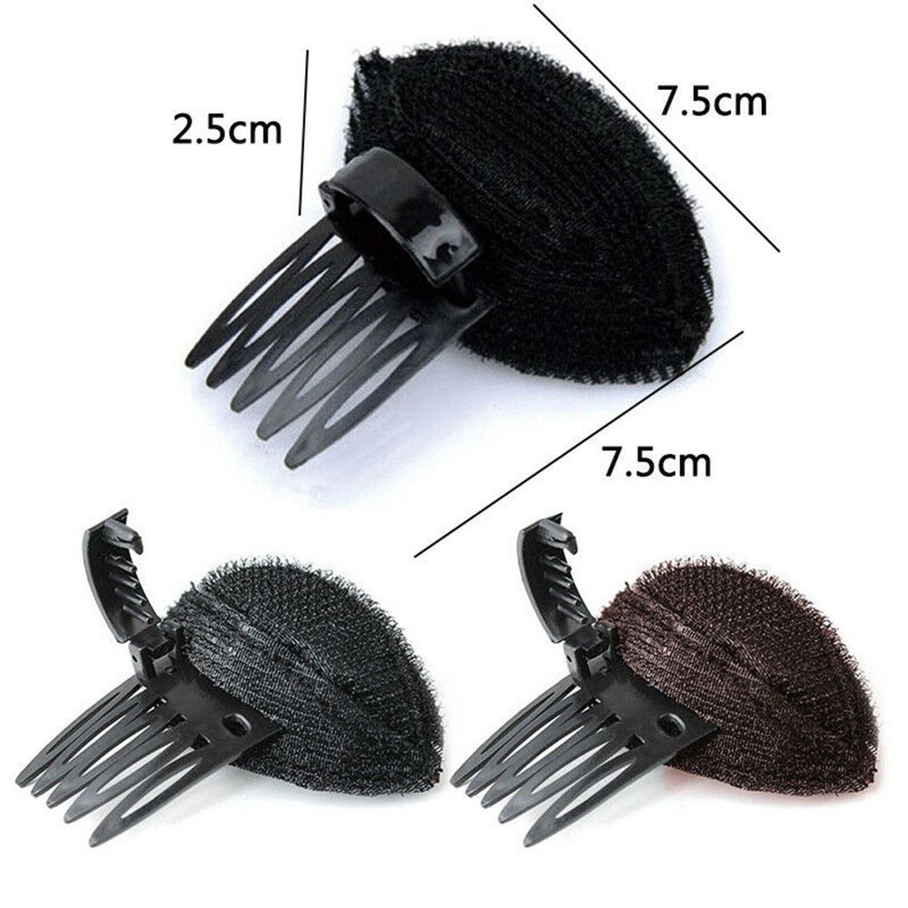 TOP New Invisible Hair Pins Volume  Inserts Hair Clip Breathable Bangs Mat Women Accessories Fashion Princess Hair Tools Korean Style Bun Maker Fluffy Sponge Clip/Multicolor