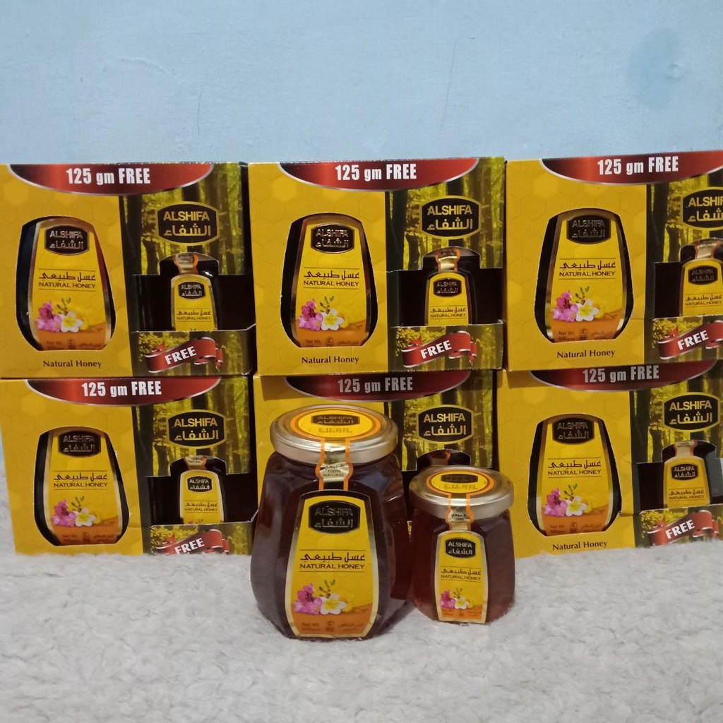 madu al shifa 500 free 125 madu asli