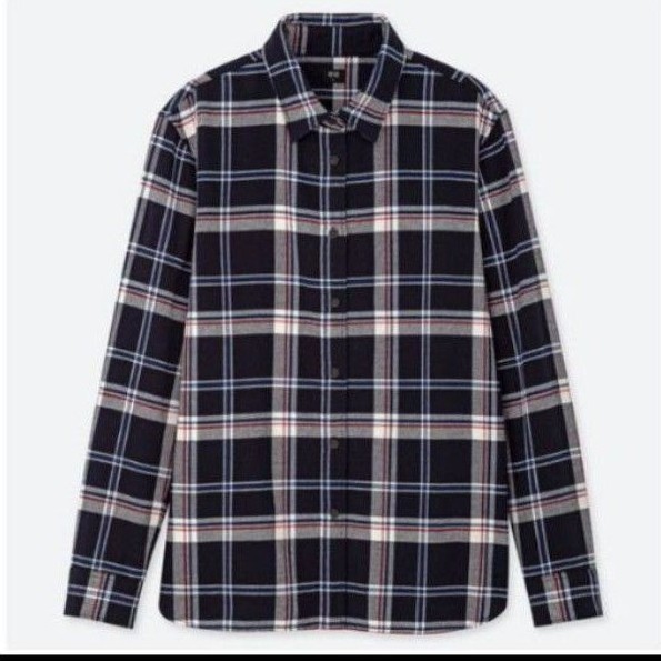 UNIQLO ORI DIJAMIN READY SALE GARANSI TERMURAH FREE JASTIP Kemeja S M L XL XXL Hem Lengan Panjang Fl
