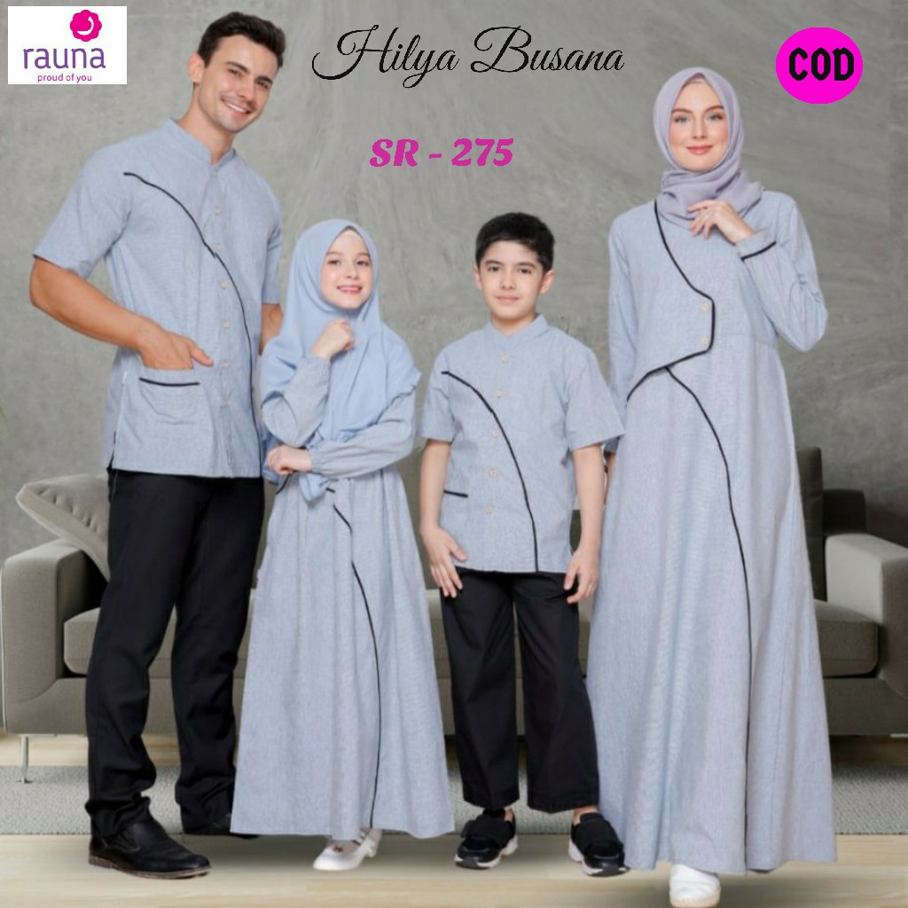 Baju Sarimbit Keluarga / Rauna - 275 / Fashion Muslim