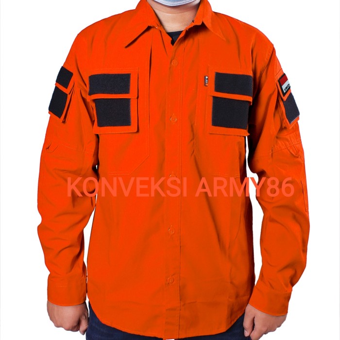 KEMEJA TACTICAL 511 ORANGE