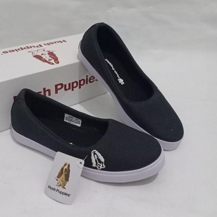 sepatu hush puppies / sepatu flat wanita / sepatu ballet Hush Puppies / sepatu slip slop wanita
