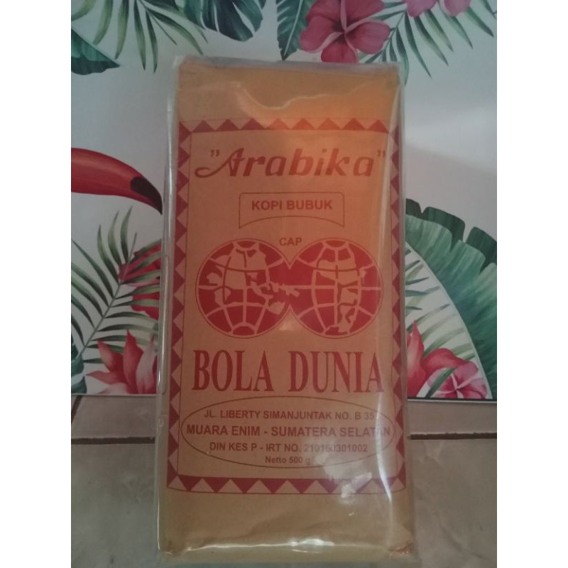 

Kopi Bubuk Cap Arabika Netto500 gram