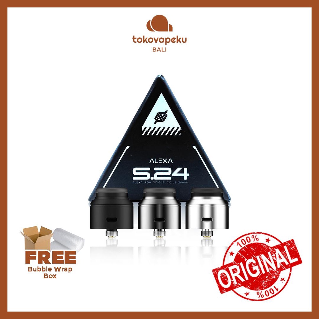 ALEXA S24 RDA ALEXA 24MM SINGLE COIL AUTHENTIC by INHALE