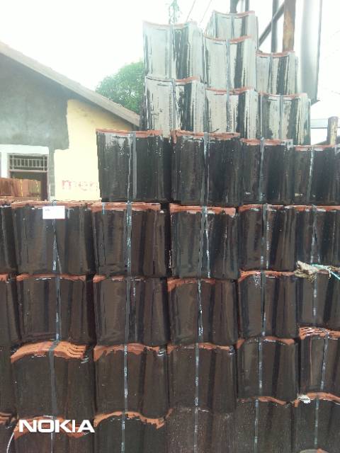 Genteng keramik KIA Opal Black kw2