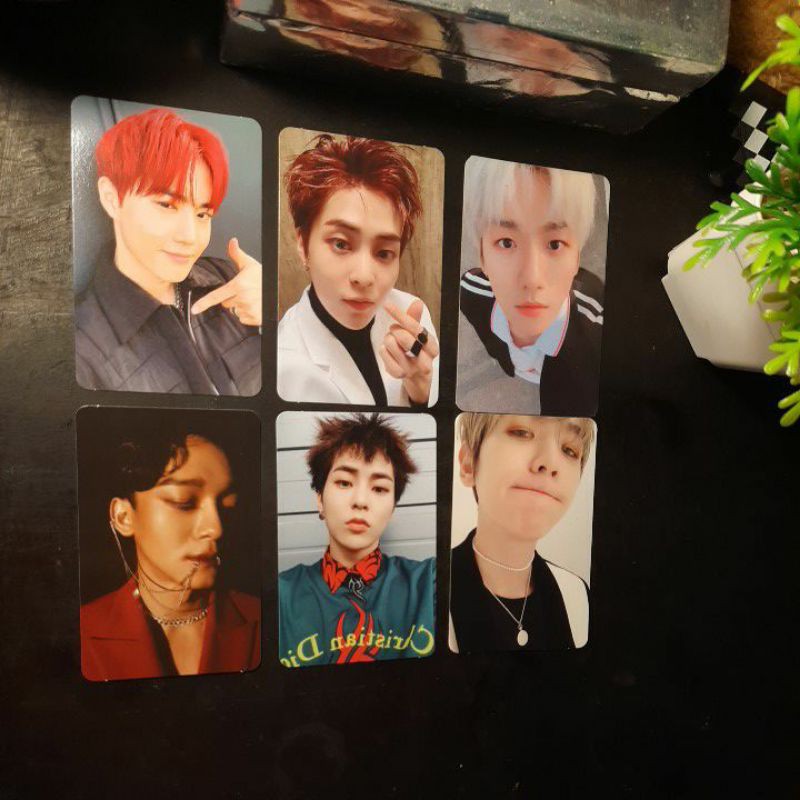 Photocard / PC Suho Chen Obsession, Xiumin Baekhyun Love Shot, Baekhyun blooming Day