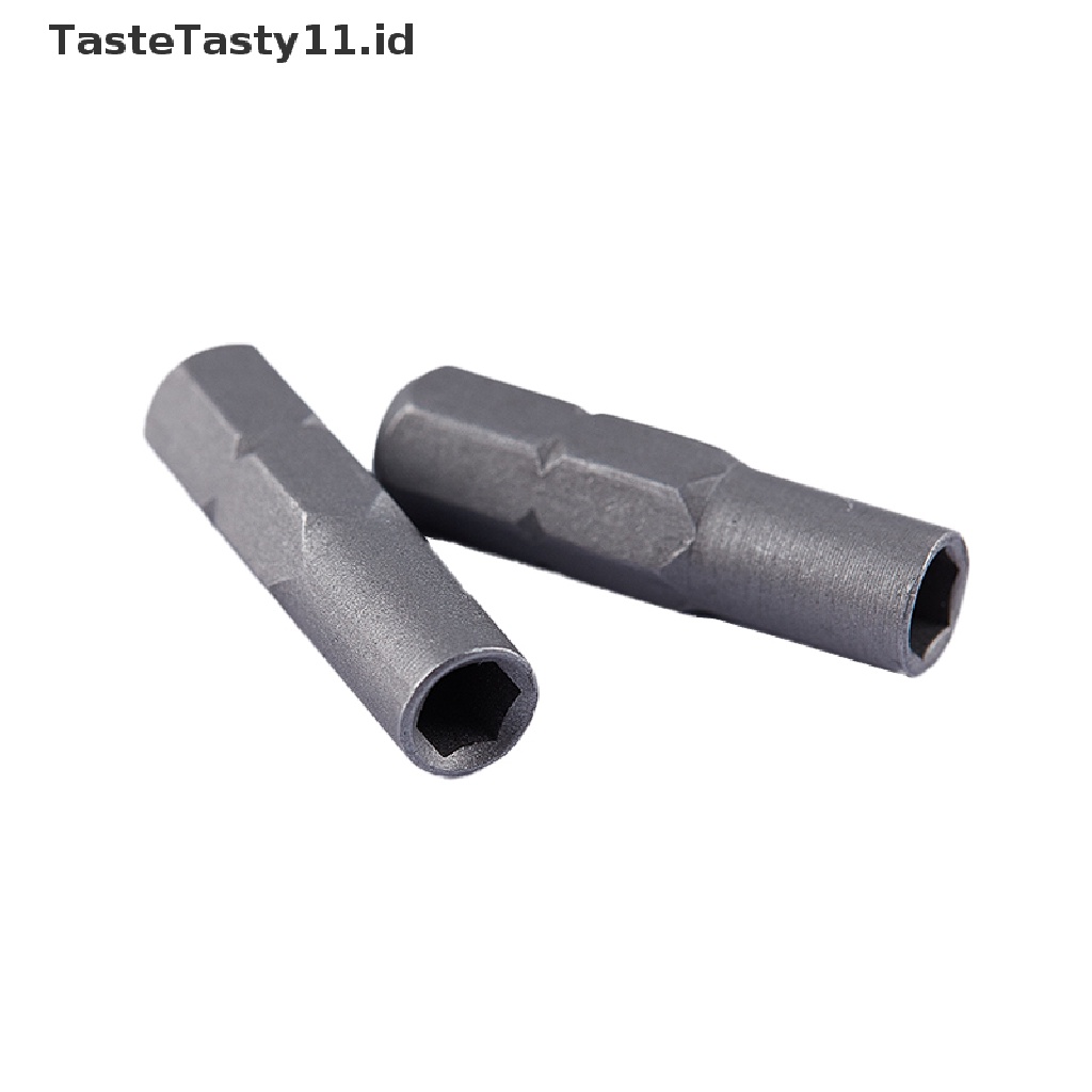 Tastetasty Adapter Mata Bor Obeng Micro Inserts 6.35mm 1 / 4 &quot;Ke 4mm Hex Holder