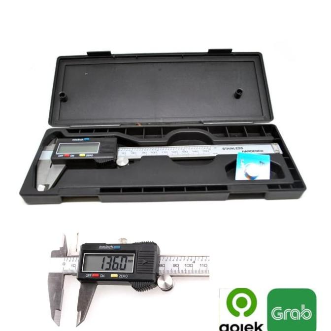 Sigmat Digital LCD Screen Besi Stainless + Baterai