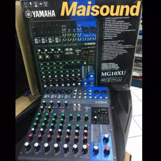 Mixer Yamaha MG10XU / Mg 10xu (10 Channel)