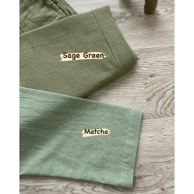 Outerres - ZEA LINEN PANTS | Celana Linen Polos Basic Wanita