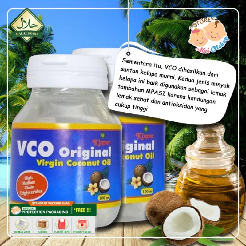 

EVCO for MPASI, Klaper Minyak Kelapa VCO