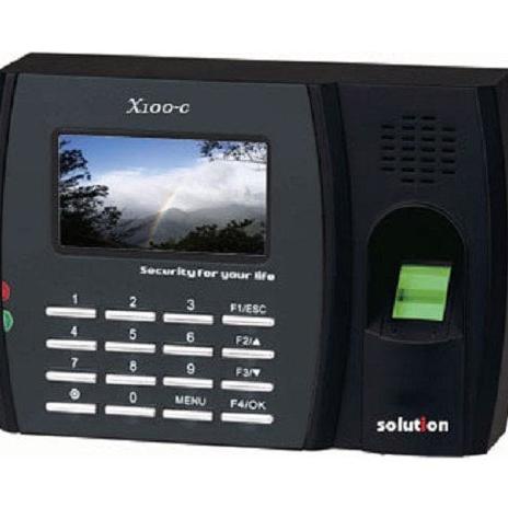 Solution X100C Mesin Absensi Finger Print