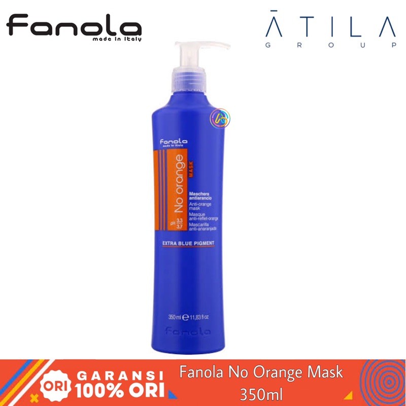 MASKER Fanola NO ORANGE 350ml / Masker Silver ORI 100% TERMURAH