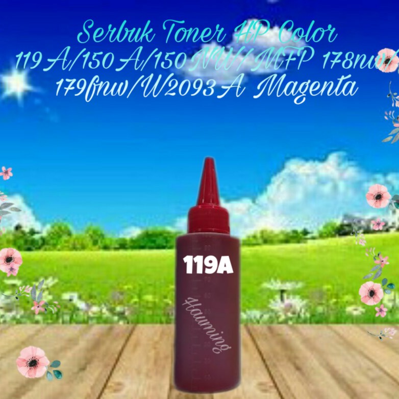 Serbuk Toner 119A 150A 150NW MFP 178NW 179FNW 178 179 W2093A Magenta 1x Isi