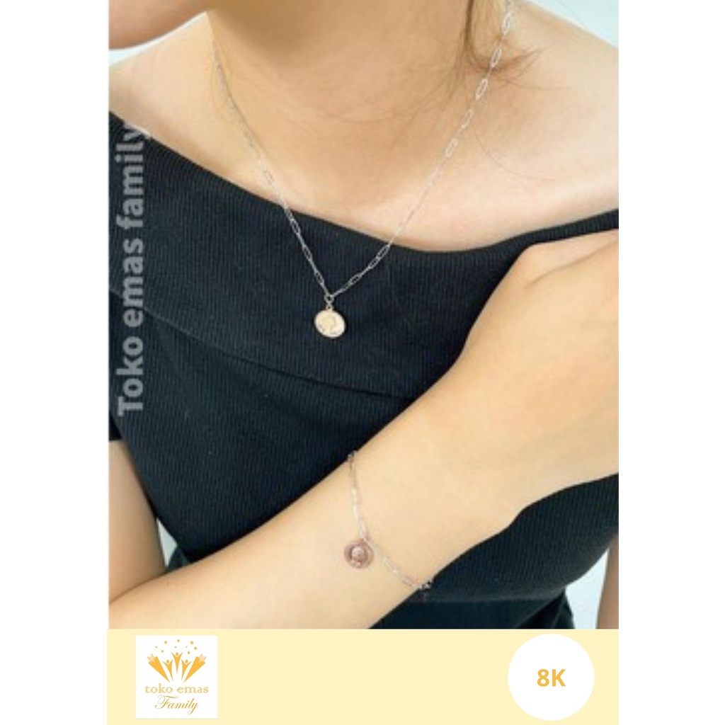Kalung Emas Gelang Emas Kadar 375 (8K) 420 (9K) Berat 1 - 5 Gram an