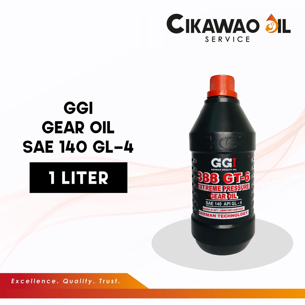 GGI Gear Oil SAE 140 1L
