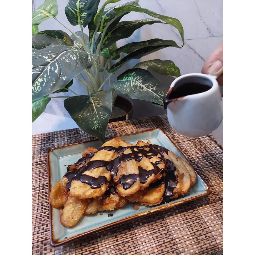 

Pisang goreng kremes + saus coklat - Frozen isi 10 pcs