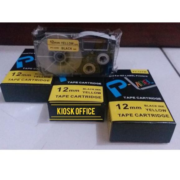 

Pita Label Tape Printer Casio 12mm Warna Kuning (ART. V5676)