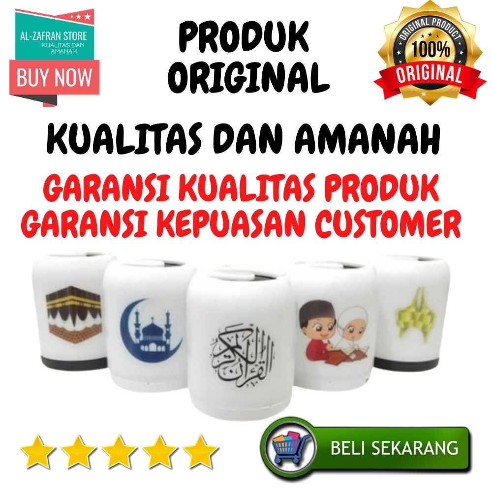 Speaker Murottal Al Quran 30 Juz Digital Anak Tahfidz Hafidz LED Mini Original