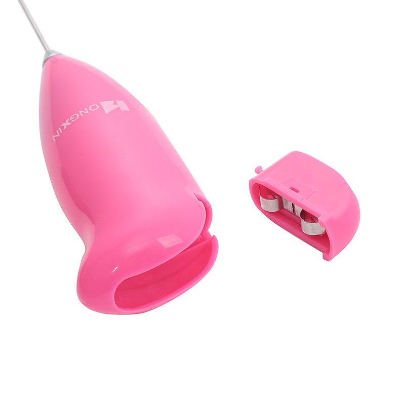 Alat Pengocok Telur / Kopi / Cappuccino Elektrik Mini Portable Ukuran 3.3x4.9x21cm