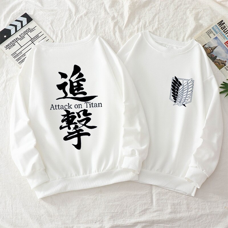 Sweater Crewneck SNK Legion Kanji Anime Manga Premium Unisex