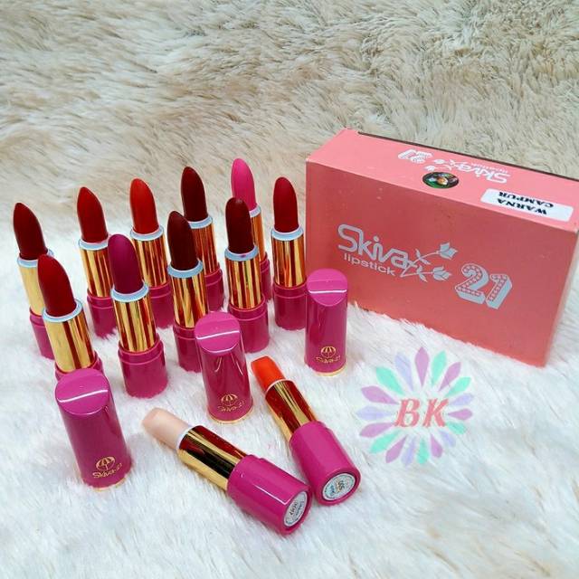 [BPOM] Lipstik Skiva Campur / no 500 / N4 Lusinan