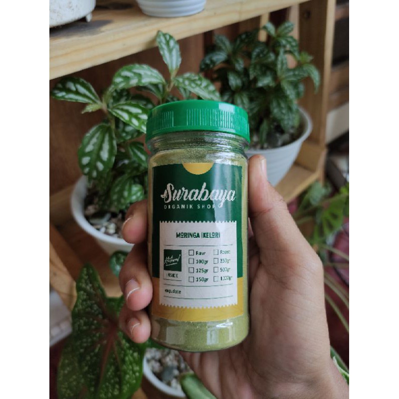 

Moringa Bubuk daun Kelor 80gr jar