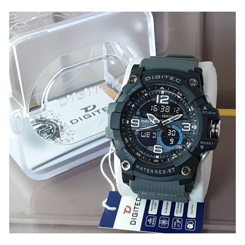 JAM TANGAN PRIA SPORTY DIGITEC 2102T ORIGINAL WATER RESIST