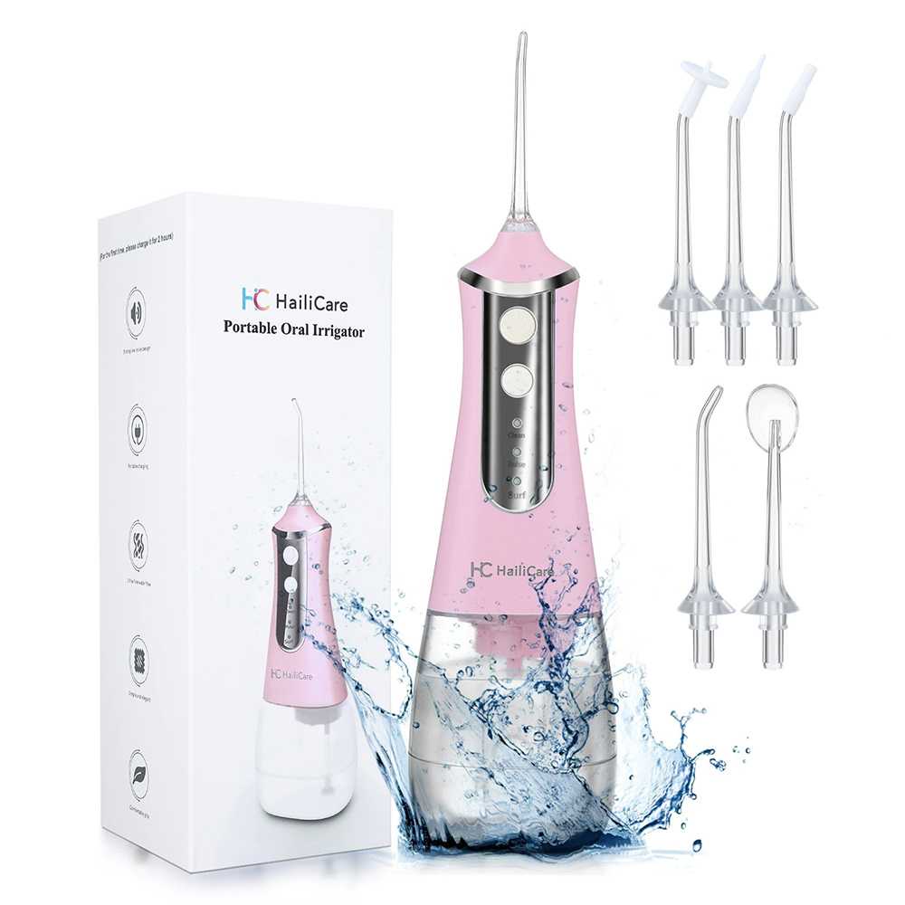 (BISA COD) RVOSTR Hailicare Pembersih Gigi Elektrik Dental Tartar Remover With LCD LR-6