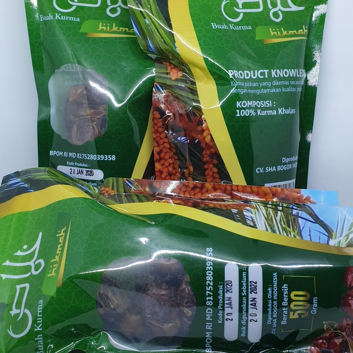 

KURMA KHALAS HIKMAH 1/2KG
