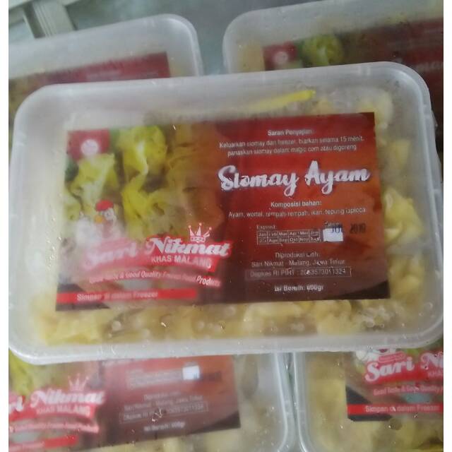 

Siomay Ayam/Udang SARI NIKMAT