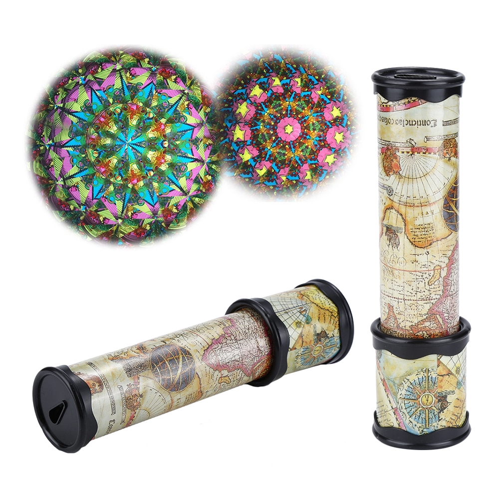 Classic Children Kaleidoscope Toy Kids Educational Science Birthday Gift 21cm/30cm