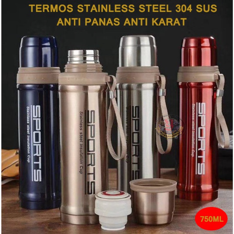 TERMOS AIR PANAS &amp; DINGIN SPORTS UK. 800ML | TERMOS SPORTS